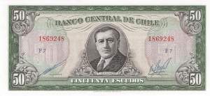 50 Escudso Chile p140b-2